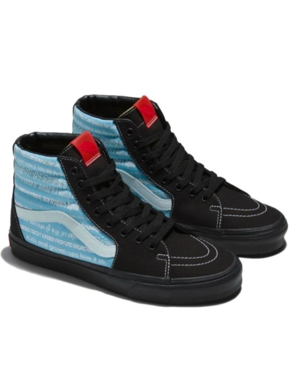 Vans Sk8 Hi Haribo Men Size 8.5 Blue And Black 0826